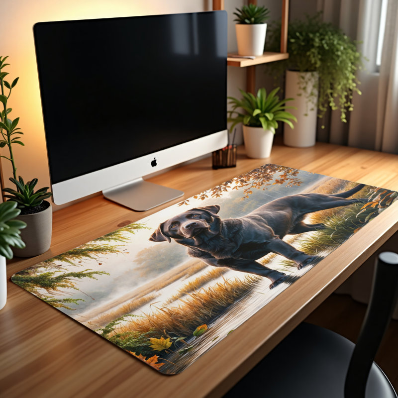 Polyester Desk Pad, 23.6x13.8