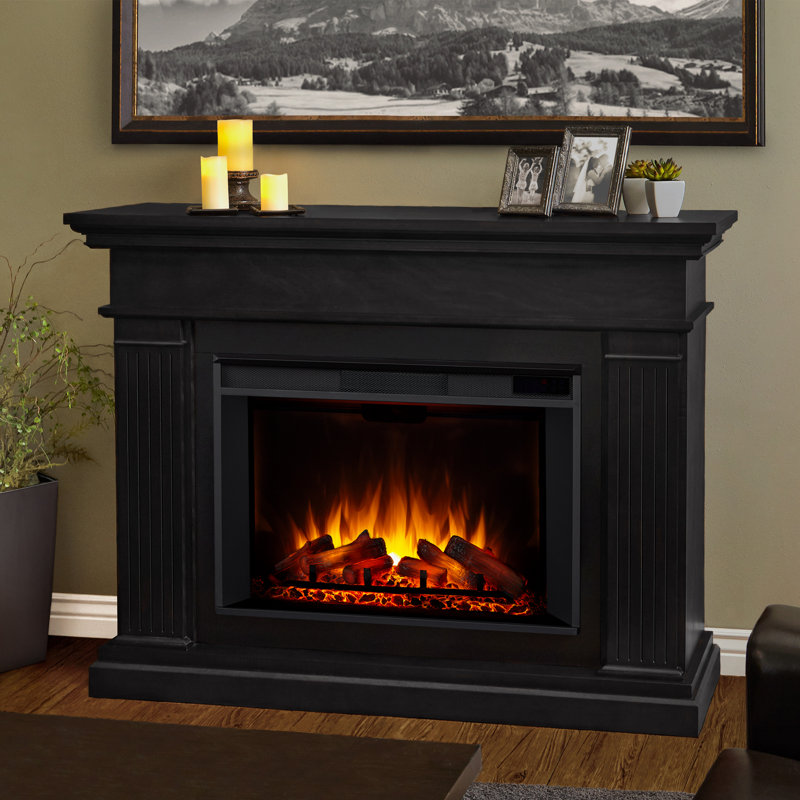 Foyer électrique 56 "Centennial Grand par Real Flame, Noir