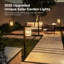 Solar Landscape Lamp - Warm Light Led Lighting For Lawns And Walkways
