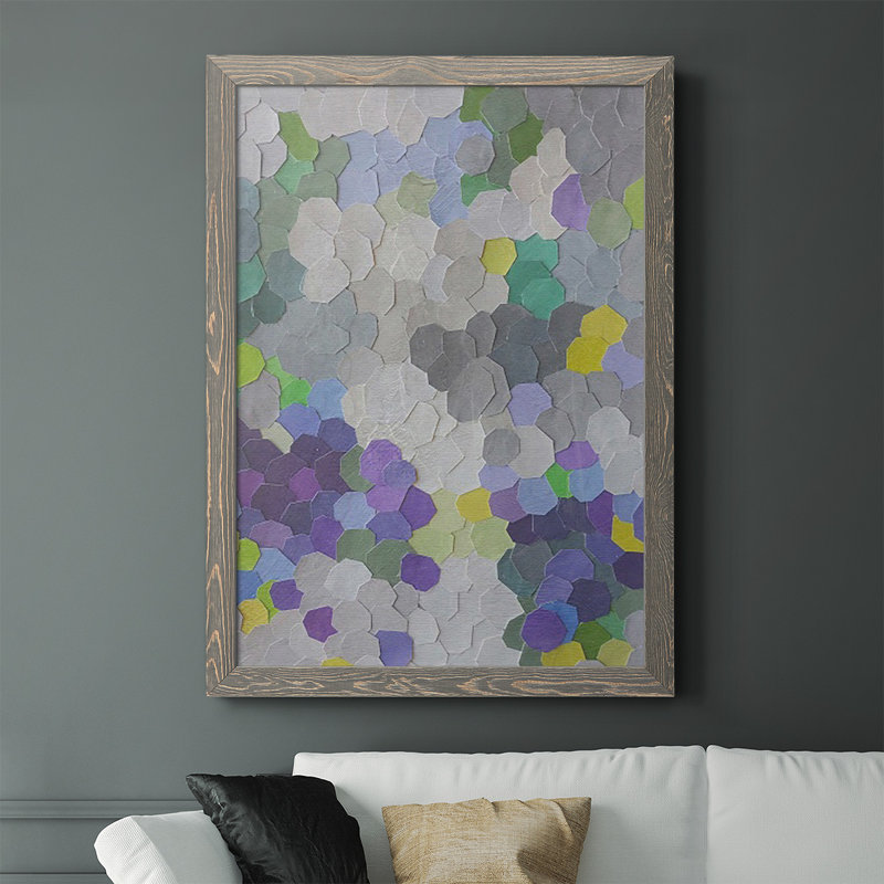 Fontenelle un jardin en Provence, gris, H 43,5 po x l 31,5 po x P 1 po