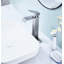 Robinet cascade à poignée simple, bonde escamotable pour évier sans trop-plein-130551303