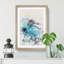 The Rock of Aphrodite Beach in Cyprus - Picture Frame Graphic Art-56924366-56924371