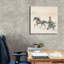  «Man And Horse» par Rey Klimt, art mural sur toile, 26 po x 26 po-103428338