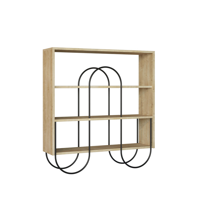 Aditi 97Cm Console Sideboard Display Unit, Oak