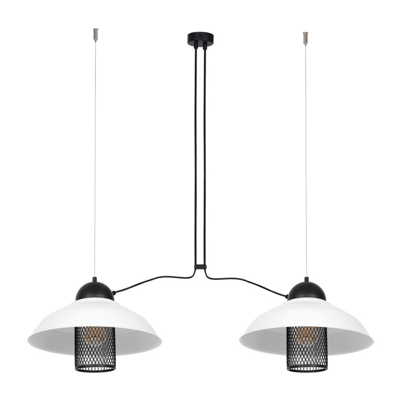 Figgs 2 - Light White Dome Pendant