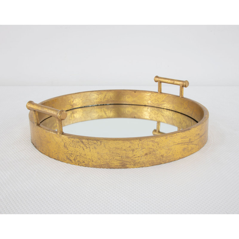 Perla Round Decorative Tray