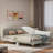 Upholstered Daybed With Headboard And Armrest-382239015-382239013