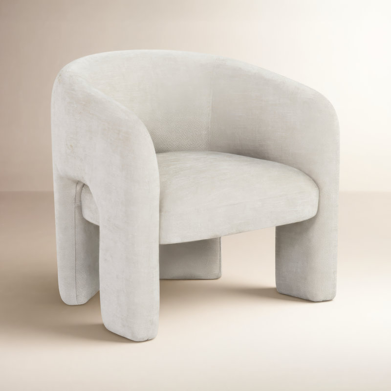 Fauteuil d'appoint en tissu Tamlyn Performance, Beige