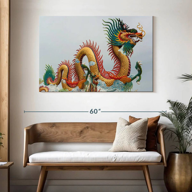 Kelan Korean Dragon, 32" H x 48" W
