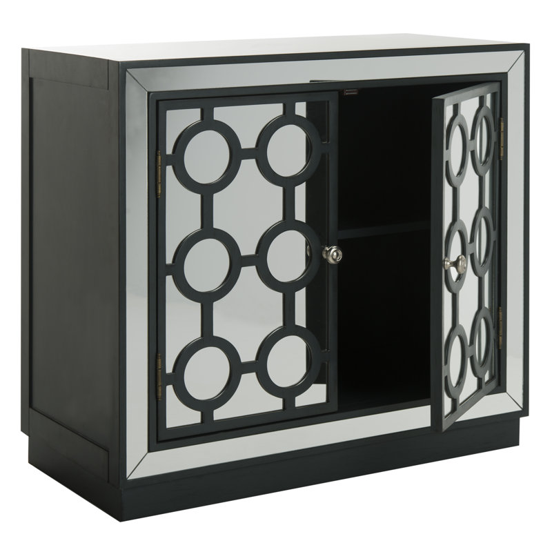 Glacaeu Accent Cabinet, Steel Teal