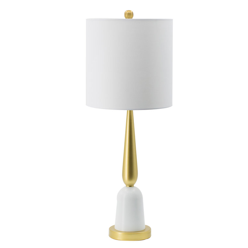 Lampe de table dorée 30,2 po