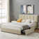 Cahlin Bed Frame With Storage Drawer Upholstered Adjustable Headboard Platform Storage Bed No Box Sp