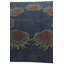 Tapis carré bleu marine Iverson