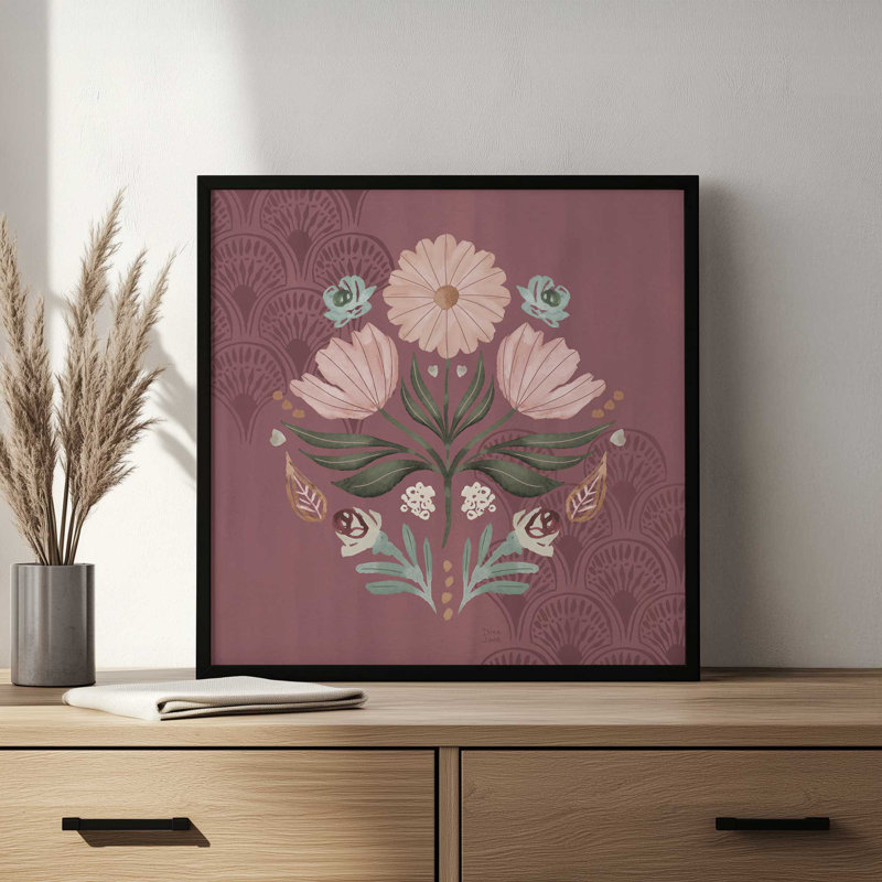 Impressions V by Dina June Art Print, Silver, 30" H x 30" W
