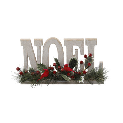Christmas Bird Decorative Accent