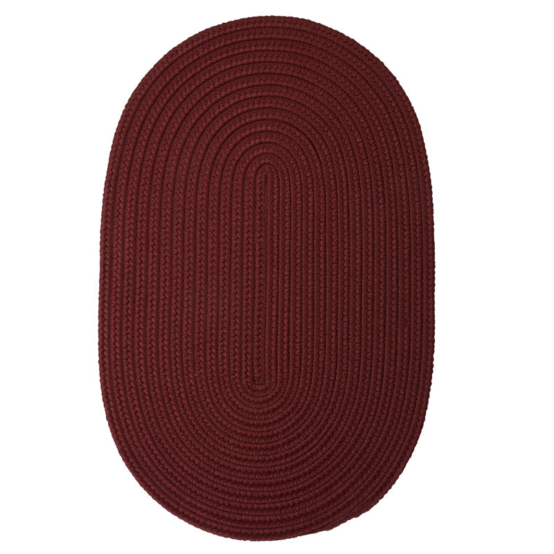 Tapis bourgogne Abygale, Ovale 4 pi x 6 pi
