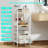 Makeup Organizer Cart With Drawers - Rolling Vanity Storage For Cosmetics, Skincare, And Accessories