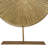 Vonny Gold Metal Carved Starburst Decorative Sculpture with metal stand-236271434-236271429