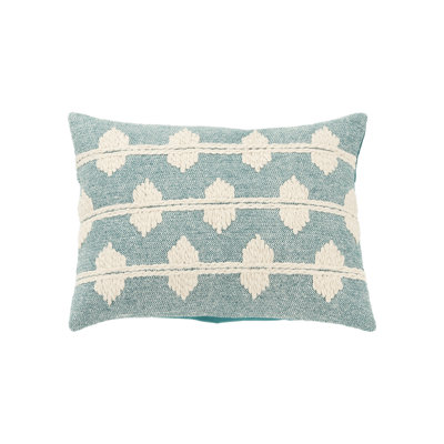 Housse de coussin rectangulaire avec insert lombaire 100% coton Heiden