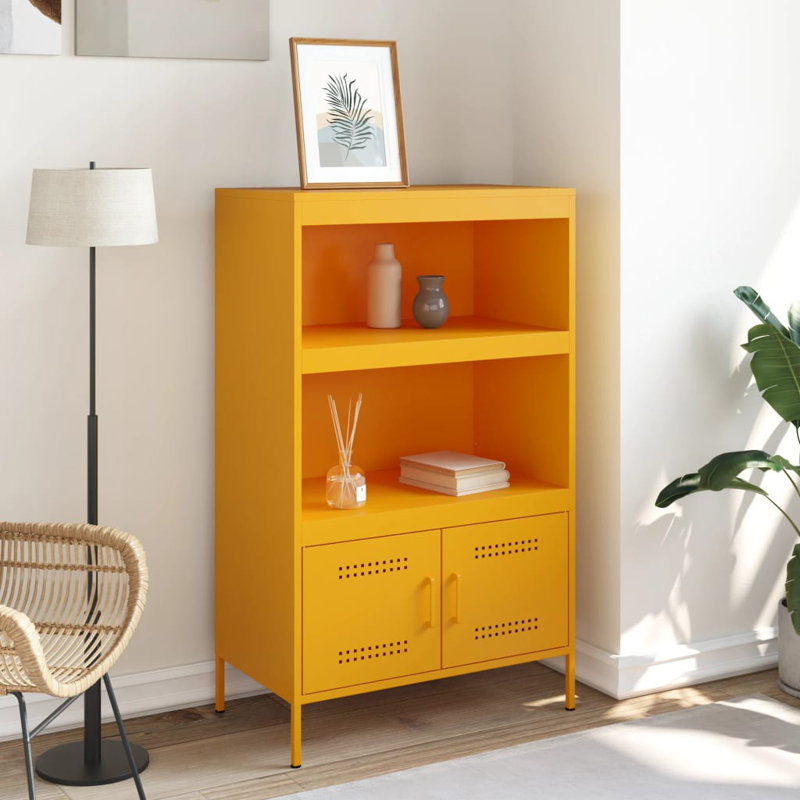 Ahasuerus 68cm Sideboard, Mustard