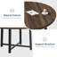 Extendable Round Dining Table-849848460