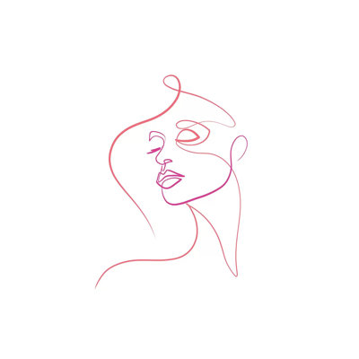 Femme Face I by Dane Khy - Print on Canvas