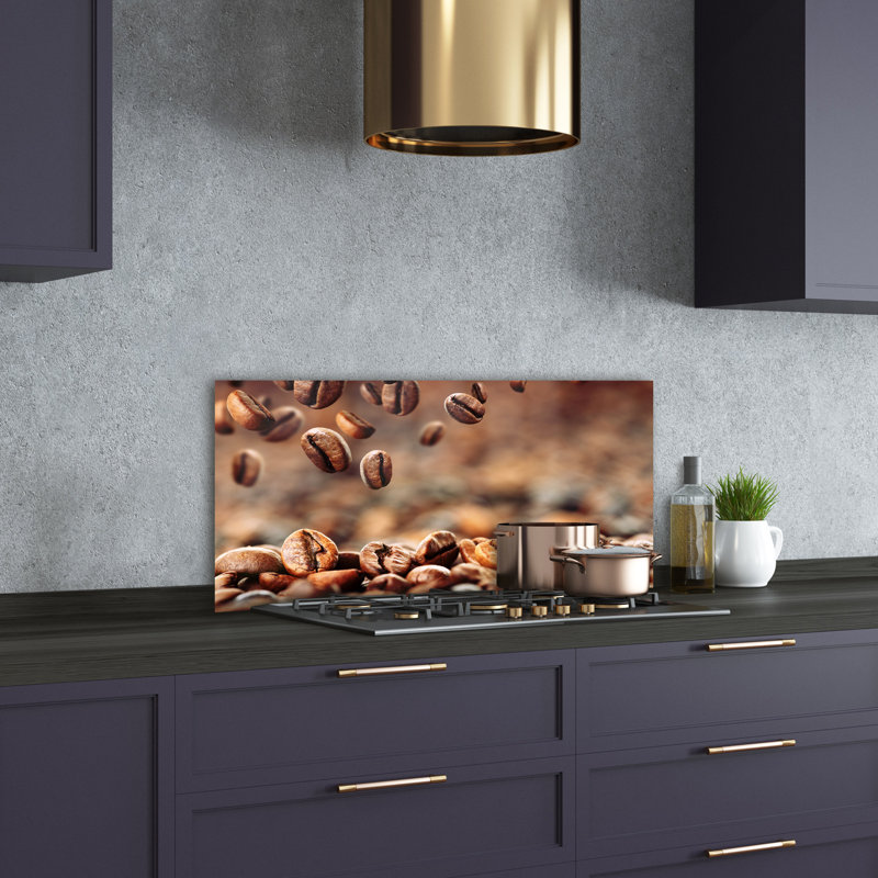 50cm W x 100cm L Glass Peel and Stick Panel