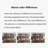Black walnut solid wood bookcase