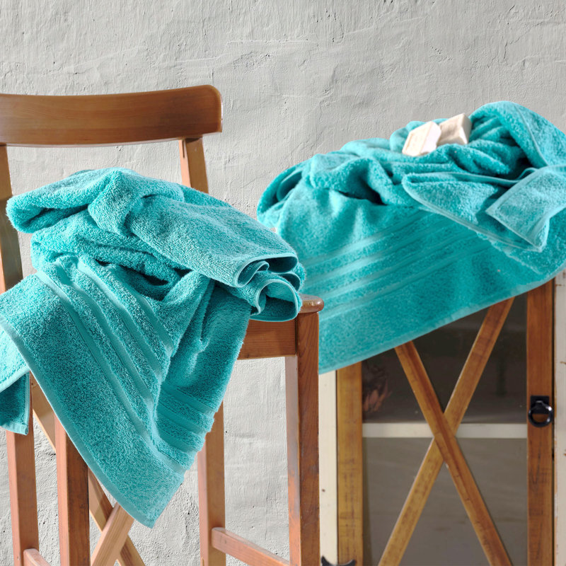 2-Pack Jumbo 100% Cotton Bath Sheets, Oversized and Absorbent, Teal