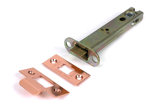 Aged Brass 5" Heavy Duty Latch, Polished Bronze