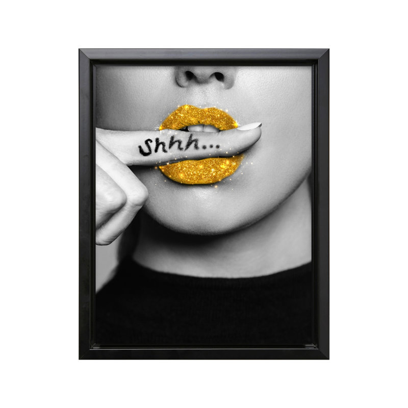 Doigt mordant No2, Canvas, 12"H x 16"W, White Framed