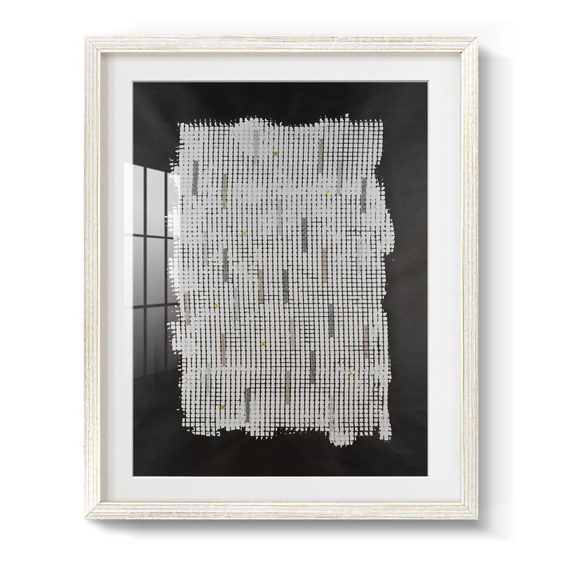 Bits & Bytes II - Impression encadrée, H 28,5 po x l 20,5 po, Blanc