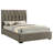 Germain Upholstered Platform Bed with Diamond Tufting