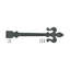 Ceintures de porte 10 portes h 4,25 po x l 16 po