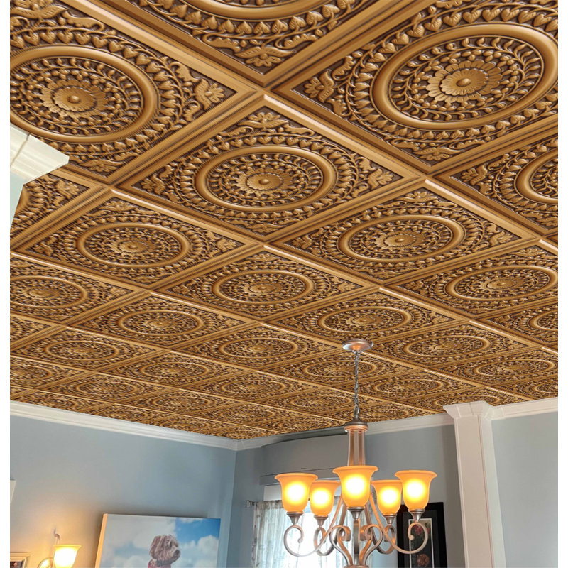Carreau de plafond en PVC 2 pi x 2 pi Falkirk Perth