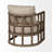 Talya Fabric Covered Wooden Frame Accent Chair-759594542