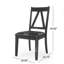 Chaise d'appoint rembourrée en similicuir Jahira-879202340-879000175