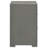High Gloss 2-Drawer Nightstand Bedside Table