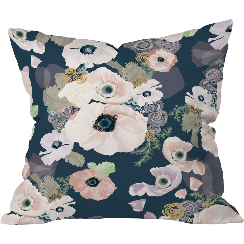 Une Femme Throw Pillow, 26" x 26"