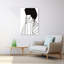 «Green Nails Peek», art mural abstrait moderne minimaliste-129096272