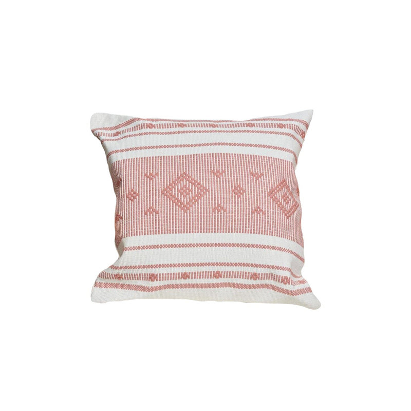 Goodwin Abstract Square Euro Pillow Cover, Pink