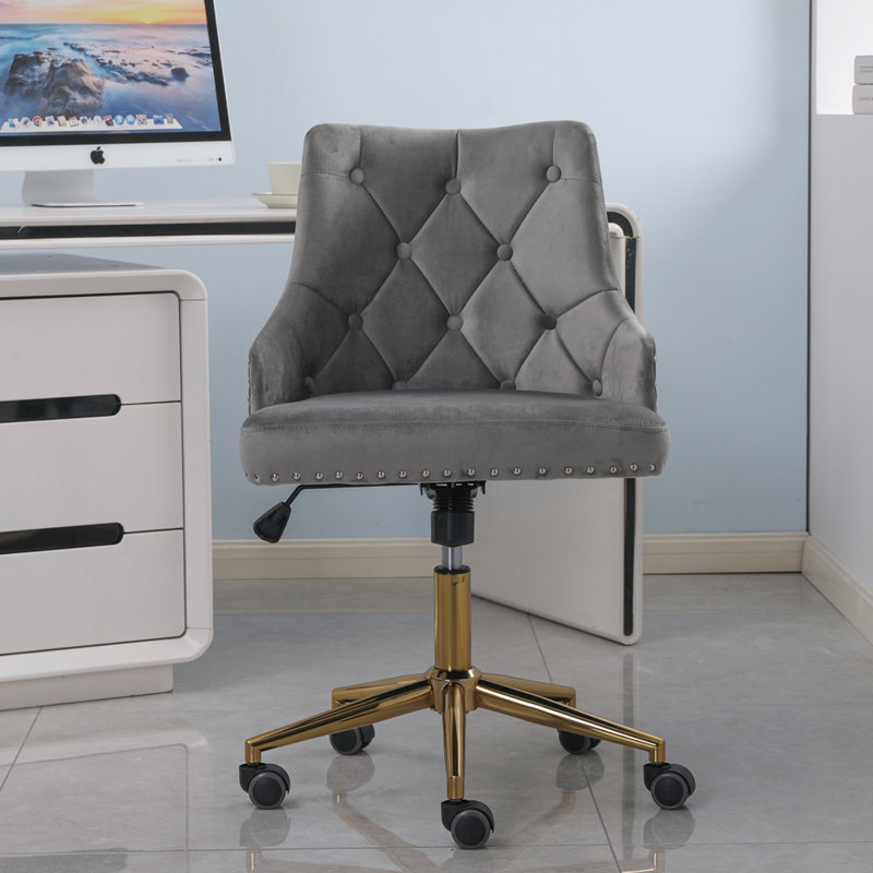 Aelia Office Chair, Grey