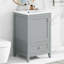 Meuble-lavabo de 20 pouces avec lavabo, porte à fermeture douce et grand espace de rangement pour les salles de bain modernes-116332509