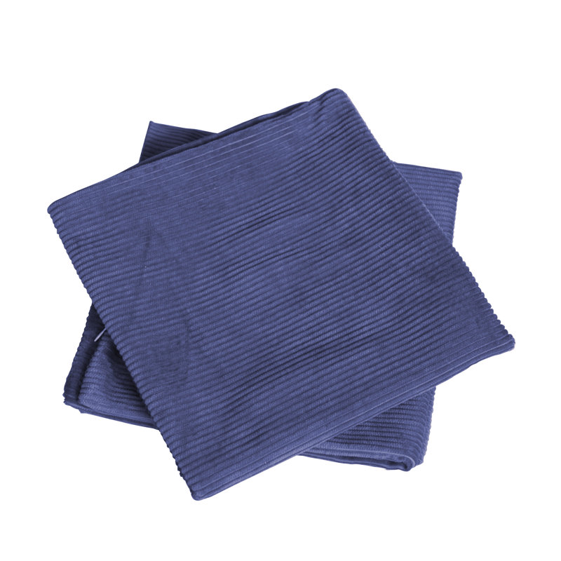 Housse de coussin carrée, 26 po x 26 po, Violet chinois