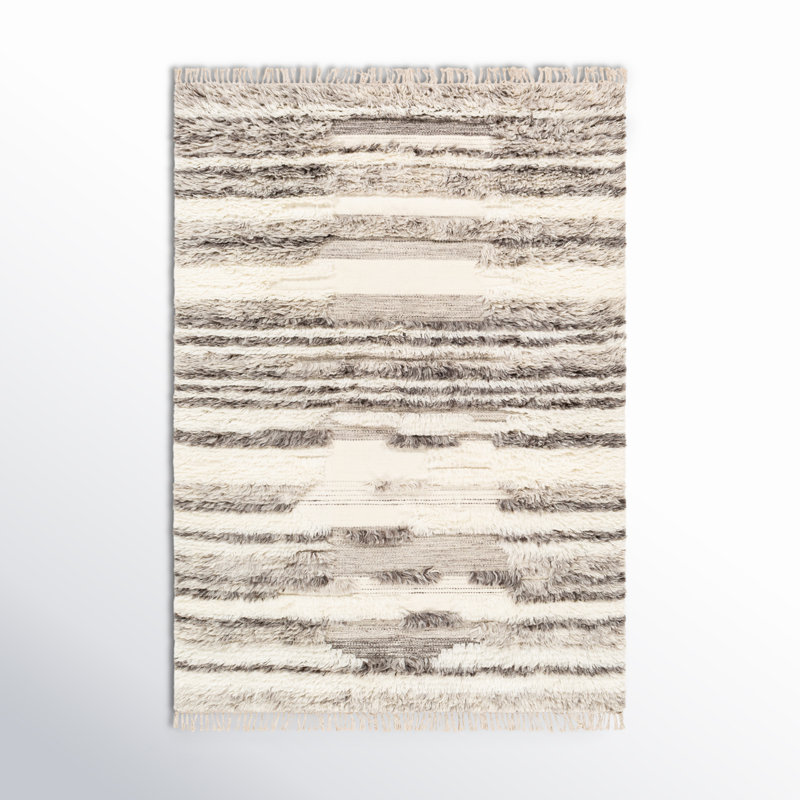 Rafe Wool Indoor Rug, Rectangle 5' x 7'6"