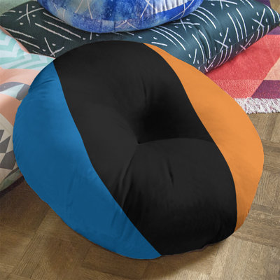 Striped Reversible Throw Pillow