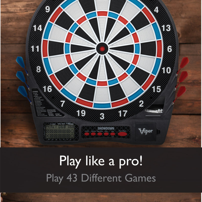 Viper Showdown Electronic Dartboard with Darts