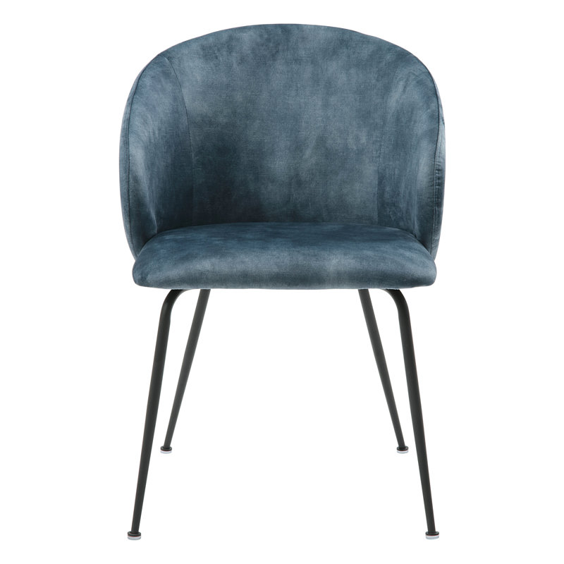 Chaises d'appoint modernes en velours bleu sarcelle, pieds en métal noir, 2 pour la décoration intérieure, 2 pièces de chaises avec pattes, plan de décoration