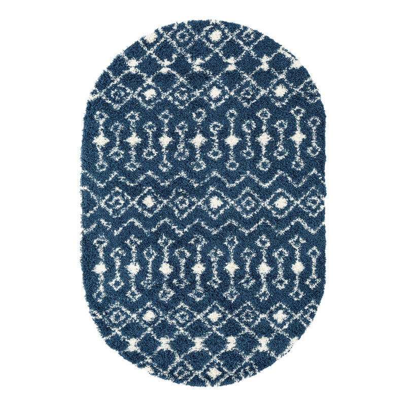 Tapis Enchantee, Ovale 6 pi 1 po x 9 pi