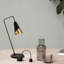 Lampe de bureau noire 19,69 po GrangeoverSands